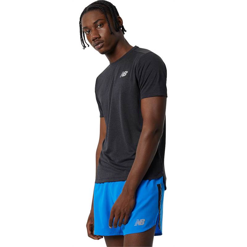 New Balance Mens Impact Run SS Top-4